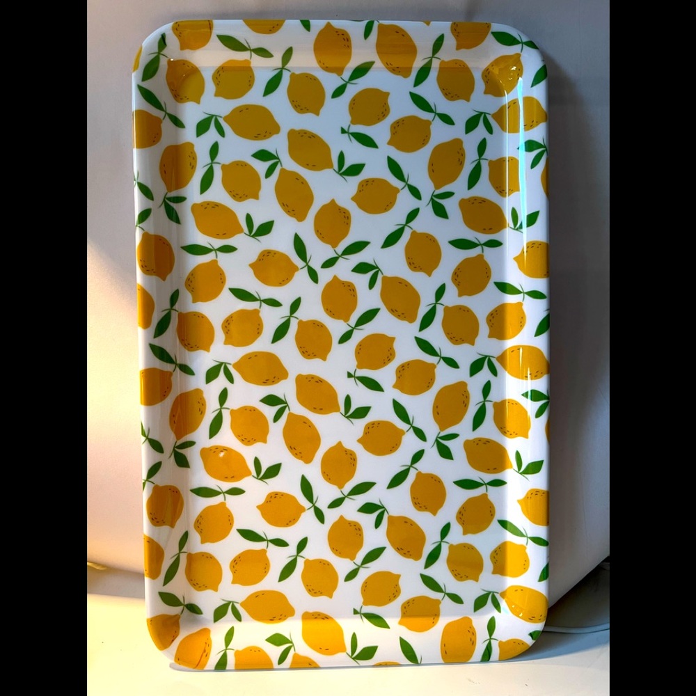 Lemon theme decorative tray